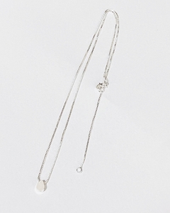 Colar Alessandra prateado - comprar online