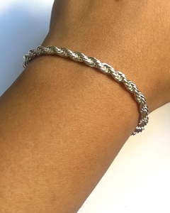 Pulseira Sol prateado