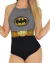Bodys de amarrar estampado - Batman