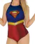 Bodys de amarrar estampado - Super Man