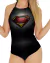 Bodys de amarrar estampado - Super Man na internet