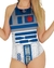 Bodys de amarrar estampado - Star wars