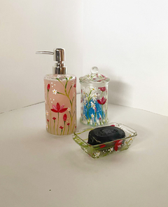 trio lavabo - jardim de flores - comprar online