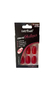 Unhas Postiças Bailarina Vermelho Escuro -Macrilan - comprar online
