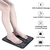 Almofada massageadora de pés elétrica EMS portátil dobrável tapete de massagem - comprar online