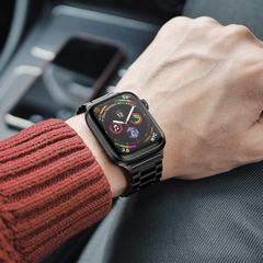 Pulseira de aço para pulseira Apple Watch 45mm 44mm 42mm 38mm 40mm 41mm Metal S - comprar online