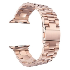 Pulseira de aço para pulseira Apple Watch 45mm 44mm 42mm 38mm 40mm 41mm Metal S