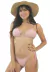 Biquini Calcinha de Amarrar Rose Cortininha | REF: BK107 - comprar online