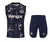 Kit Treino adulto - Camisa e Shorts - Chelsea Nike 25/26 - Azul com detalhes em salmão - comprar online