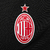 Short AC Milan I 25/26 - Puma - Preto com detalhes em vermelho - CADASTRO EXPRESS
