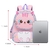 Mochila Infantil Gato Rosa - CADASTRO EXPRESS