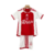 Kit Infantil Ajax I 23/24 Adidas - Vermelho e branco
