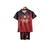 Kit Infantil AC Milan Edição especial 23/24 - Puma - Preto com detalhes em vermelho e dourado