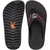 Chinelo Kenner Kivah Slot - Preto com detalhes em vermelho - comprar online