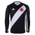 Camisa Vasco da Gama I 23/24 manga longa - Torcedor Kappa Masculina - Preta e branca