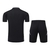 Kit Treino adulto - Camisa e Shorts - Manchester United Adidas 24/25 - Preto com detalhes em cinza e branco na internet