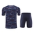 Kit Treino adulto - Camisa e Shorts - Seleção Inglaterra Nike 24/25 - Azul com detalhes em vinho e roxo - comprar online