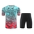 Kit Treino adulto - Camisa e Shorts - Real Madrid Ano do Dragão Adidas 24/25 - Verde e vermelho com detalhes em preto - comprar online