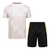 Kit Treino adulto - Camisa e Shorts - Flamengo Adidas 24/25 - Bege e preto com detalhes em vinho - comprar online