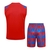 Kit Treino adulto - Camisa e Shorts - Barcelona Nike 23/24 - Vermelho com detalhes em azul - comprar online