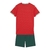 Kit Infantil Seleção Portugal I 25/26 - Puma - Vermelho e verde na internet
