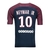Camisa Retrô Paris Saint-Germain I 2017/18 - Masculina Nike - Azul com detalhes em roxo - CADASTRO EXPRESS
