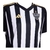 Camisa Atlético Mineiro I 25/26 - Torcedor Adidas Feminina - Preta com listras branca com detalhes em amarelo - loja online