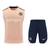 Kit Treino adulto - Camisa e Shorts - Chelsea Nike 25/26 - Salmão com detalhes em azul - comprar online