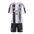 Kit infantil Juventus I 25/26 - Adidas - Preta e branca com detalhes em rosa - comprar online