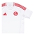 Camisa Internacional II 25/26 - Torcedor Adidas Feminina - Branca com detalhes em vermelho