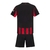 Kit Infantil AC Milan I 25/26 - Puma - Preto e vermelho com detalhes em cinza na internet
