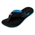 Chinelo Kenner Kivah Neo - Preto com detalhes em azul - comprar online
