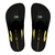 Chinelo Kenner Kivah Neo - Preto com detalhes em amarelo