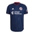 Camisa New England Revolution I 23/24 - Torcedor Adidas Masculina - Azul com detalhes em vermelho e branco