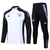 Conjunto Seleção Alemanha Treino 24/25 - Masculino Adidas - Branco e preto com detalhes em roxo