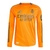 Camisa Real Madrid II 24/25 manga longa - Torcedor Adidas Masculina - Laranja