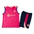 Kit Treino adulto - Camisa e Shorts - Barcelona Nike 24/25 - Rosa e azul - comprar online