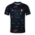 Camisa Seleção de Portugal Pré-jogo 24/25 - Torcedor Nike Masculina - Preta com detalhes em azul e vermelho e verde