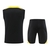 Kit Treino adulto - Camisa e Shorts - Paris Saint-Germain Jordan 23/24 - Preto com detalhes em amarelo - comprar online