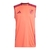 Camisa Regata River Plate Treino 24/25 - Torcedor Adidas Masculina - Laranja com detalhes em vermelho