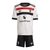 Kit Infantil Manchester United III 24/25 - Adidas - Preto e branco