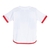Kit Infantil Flamengo II 24/25 - Adidas - Branco com detalhes em vermelho - comprar online