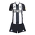 Kit Infantil Newcastle I 24/25 - Adidas - Branco e preto