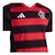 Camisa Flamengo I 25/26 - Torcedor Adidas Masculina - Preta e vermelha - CADASTRO EXPRESS