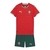 Kit Infantil Seleção Portugal I 25/26 - Puma - Vermelho e verde - comprar online