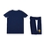 Kit Treino adulto - Camisa e Shorts - Seleção Portugal Nike 25/26 - Azul com detalhes em branco - loja online