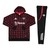 Conjunto Manchester United Treino 25/26 - Masculino Adidas - Preto com detalhes em vermelho - CADASTRO EXPRESS