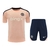 Kit Treino adulto - Camisa e Shorts - Chelsea Nike 25/26 - Salmão com detalhes em azul - comprar online