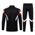 Conjunto Flamengo Treino 25/26 - Masculino Adidas - Preto com detalhes em branco e vermelho na internet