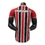 Camisa São Paulo II 25/26 - Jogador New Balance Masculina - Vermelha e preta - CADASTRO EXPRESS